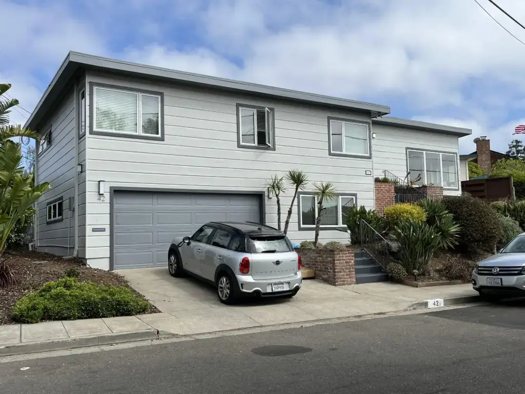 Exterior after