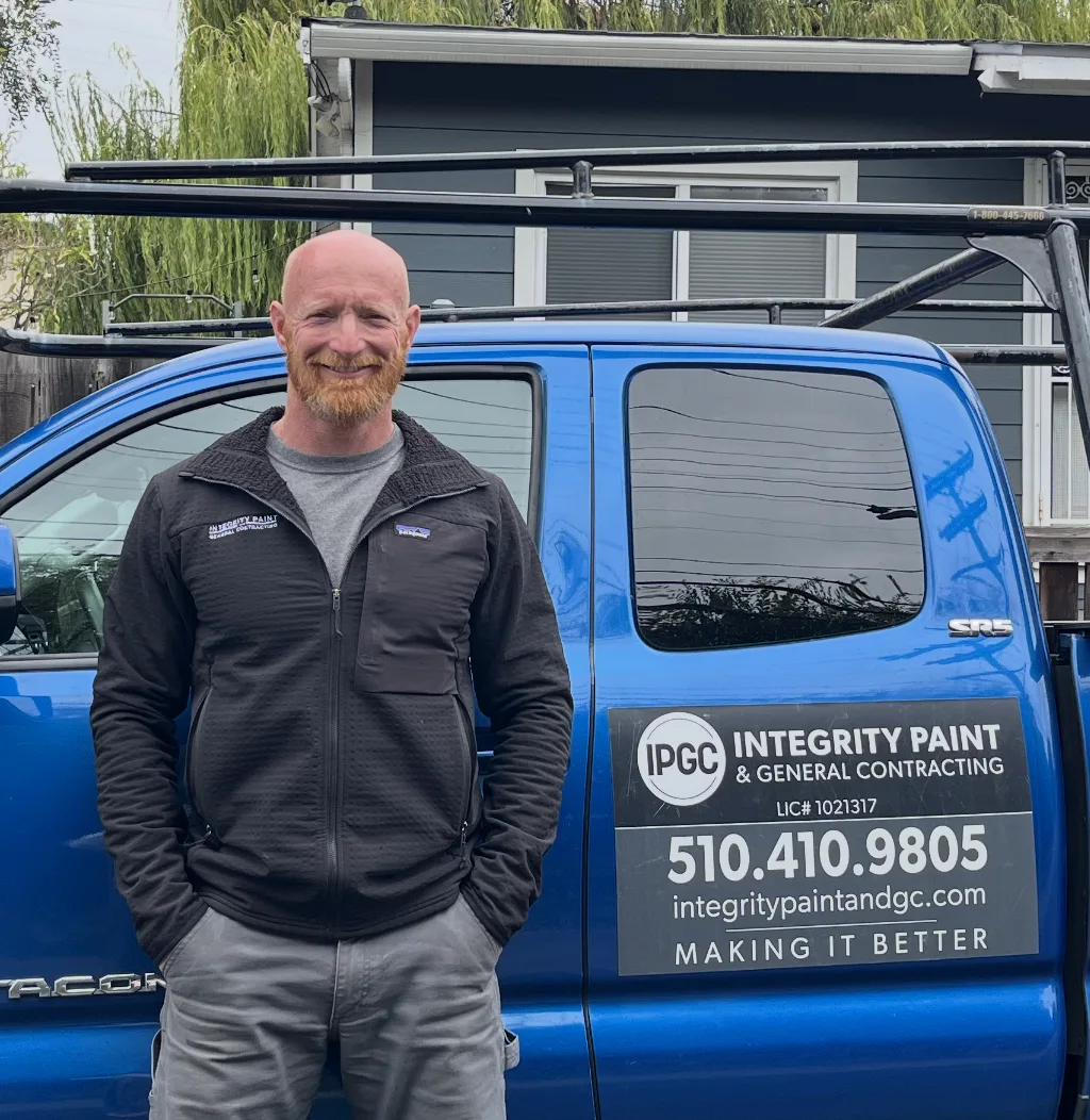 Benjamin Lins, owner of Integrity Paint and General Contracting in Oakland, CA